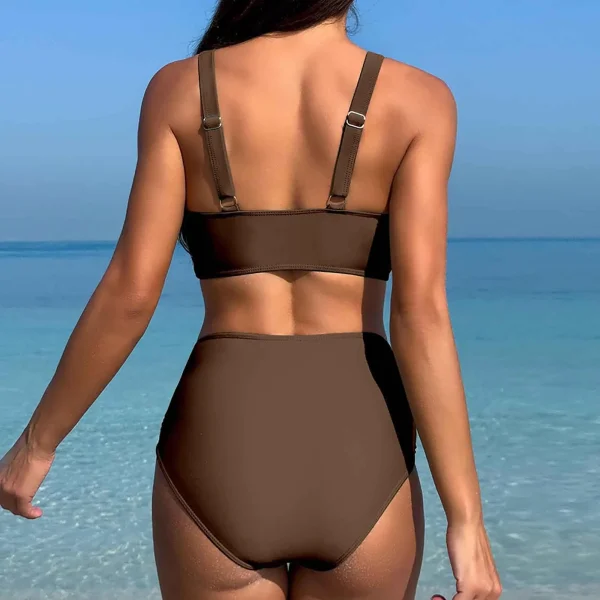 Casual Solid Bra Padded For Teenagers Biquinis Bikini Style Separate Tow-piece - Image 21