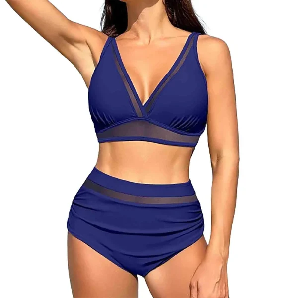 Casual Solid Bra Padded For Teenagers Biquinis Bikini Style Separate Tow-piece - Image 10