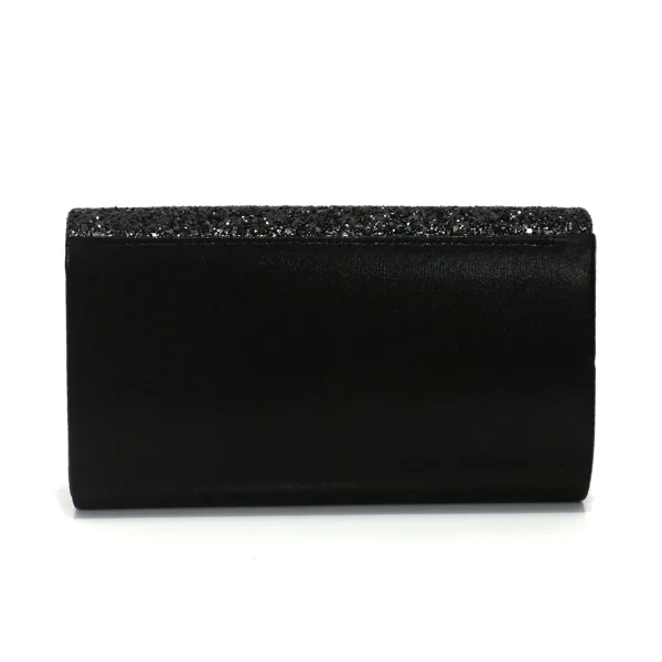 Casual V Design Metal Chain Glamorous Design Evening Envelope Shaped Sequins Handbags - Image 5