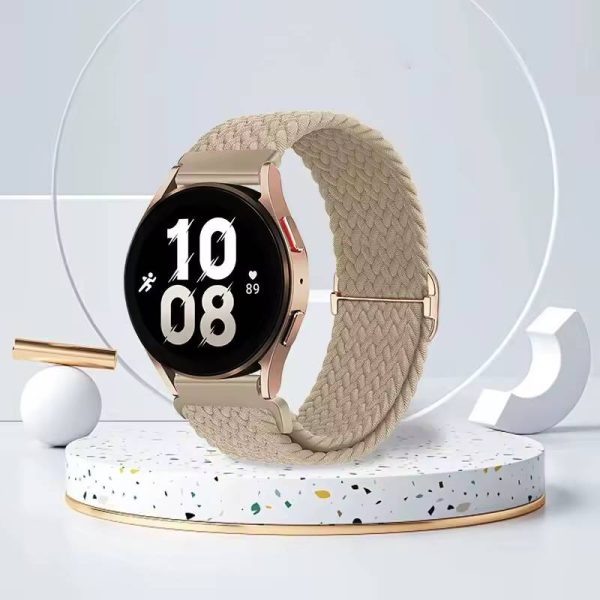 Classic Stainless Steel Elastic Bands Compatible with Samsung Galaxy Watch - Image 7