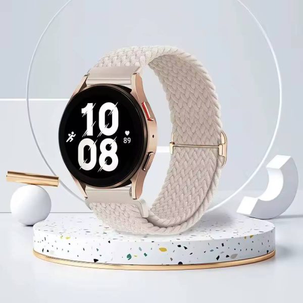 Classic Stainless Steel Elastic Bands Compatible with Samsung Galaxy Watch - Image 8