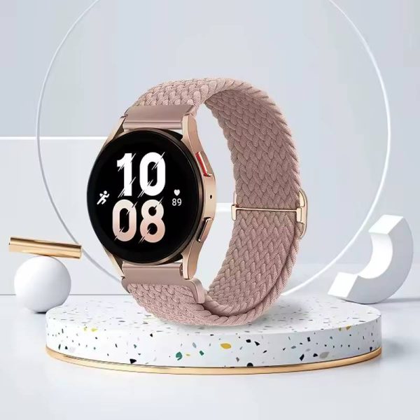 Classic Stainless Steel Elastic Bands Compatible with Samsung Galaxy Watch - Image 9