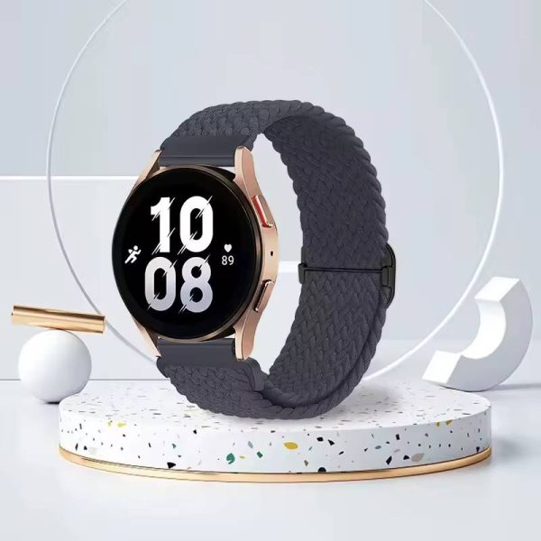 Classic Stainless Steel Elastic Bands Compatible with Samsung Galaxy Watch - Image 6