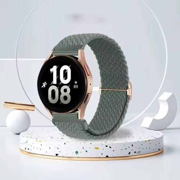 Classic Stainless Steel Elastic Bands Compatible with Samsung Galaxy Watch - Image 5
