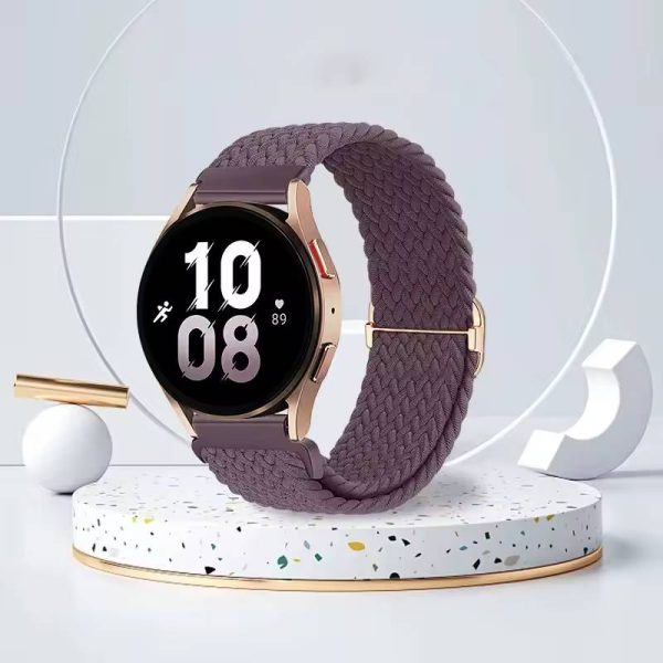 Classic Stainless Steel Elastic Bands Compatible with Samsung Galaxy Watch - Image 4