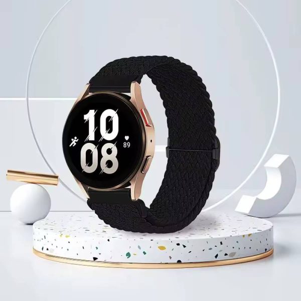 Classic Stainless Steel Elastic Bands Compatible with Samsung Galaxy Watch - Image 2
