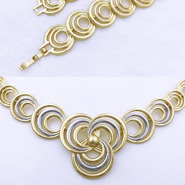 Elegant Metal Zinc Alloy Wedding Party Accessories Jewelry Sets - Image 4