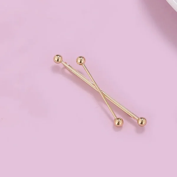 Elegant Pearl Cross X Hair Clips Barrettes Simple Side Clip Bridal Headwear Bridesmaids Hairpins - Image 4