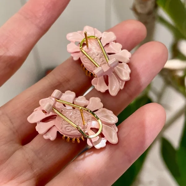 Elegant Style Cute Flower Trendy Delicate Zinc Alloy Plant Temperament Earring - Image 2