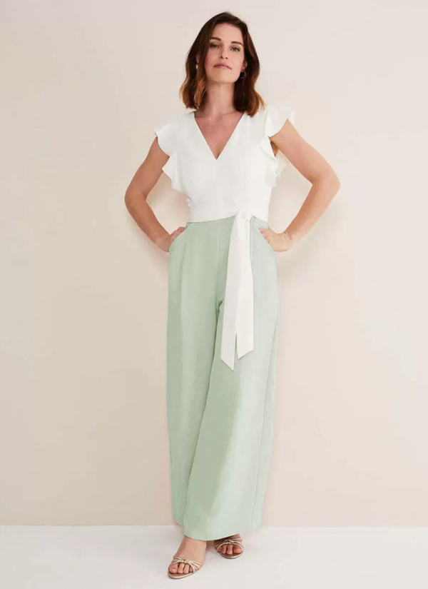 Elegant V-Neck Short Sleeves A-Line Sash Wedding Customization Dresses - Image 11