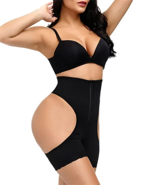 Lifting Panties Hollow Out Body Panties Hook Tummy Control Underwear Booty Lift Bum Pushing Shapewear