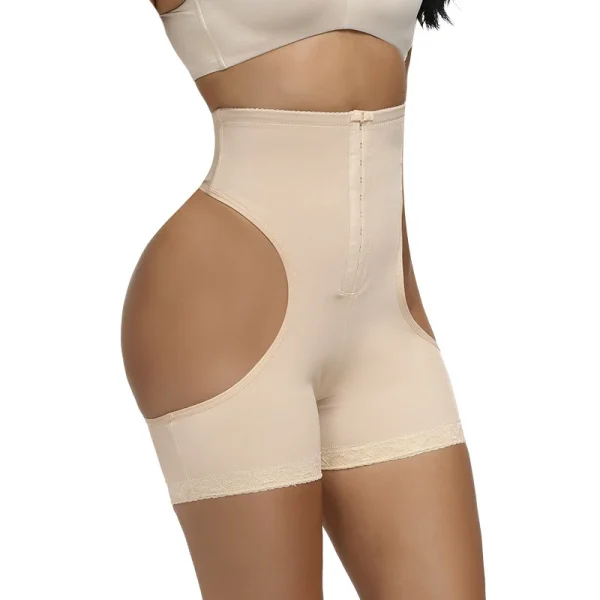 Lifting Panties Hollow Out Body Panties Hook Tummy Control Underwear Booty Lift Bum Pushing Shapewear - Image 2