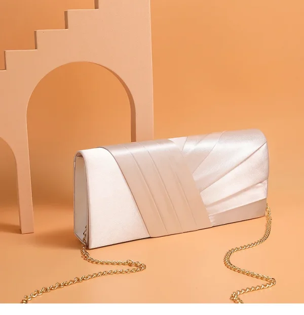 Luxurious Chain Purse Handbags Wallets Classic Bridal Evening Shoulder Clutch Bag  - Image 7