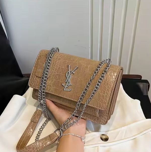 Luxury Chain Small Square High Quality Flip Shoulder Bag - Image 8