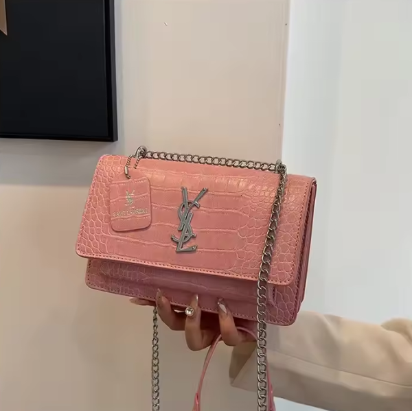Luxury Chain Small Square High Quality Flip Shoulder Bag - Image 12