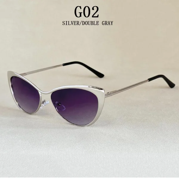 Luxury Sunscreen Lentes De Sol Mujer Luxe Lunette Soleil Femme Cat Eye Glasses Sunglasses - Image 4