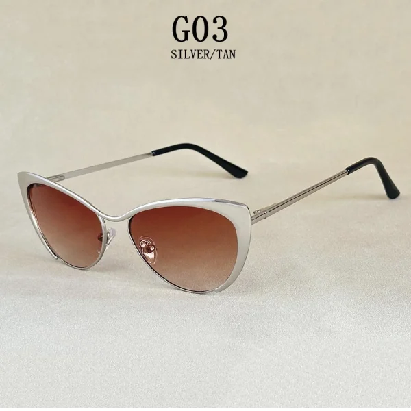 Luxury Sunscreen Lentes De Sol Mujer Luxe Lunette Soleil Femme Cat Eye Glasses Sunglasses - Image 5