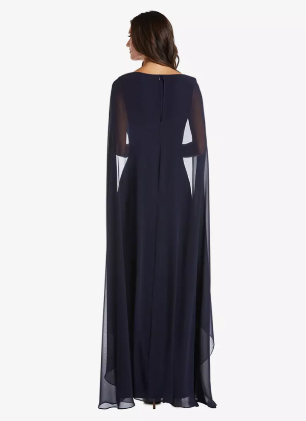 Luxury V-Neck Sleeveless A-Line Applique Guest Dresses For Wedding - Image 3