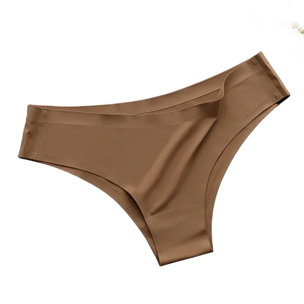 7PCS Set Panties Seamless Underwear Ice Silk Underpants Low Rise Panties - Image 3
