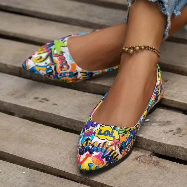 Beautiful Comfortable Pointed Toe Summer Flat Sandal