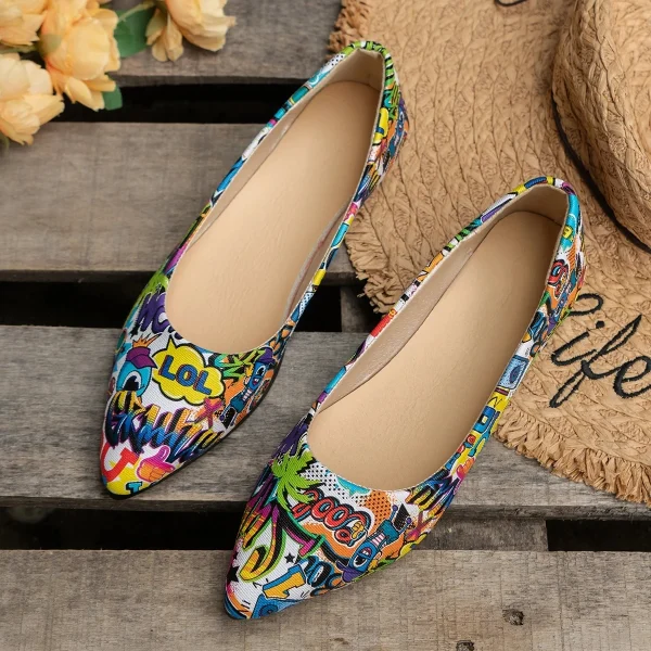 Beautiful Comfortable Pointed Toe Summer Flat Sandal - Image 4