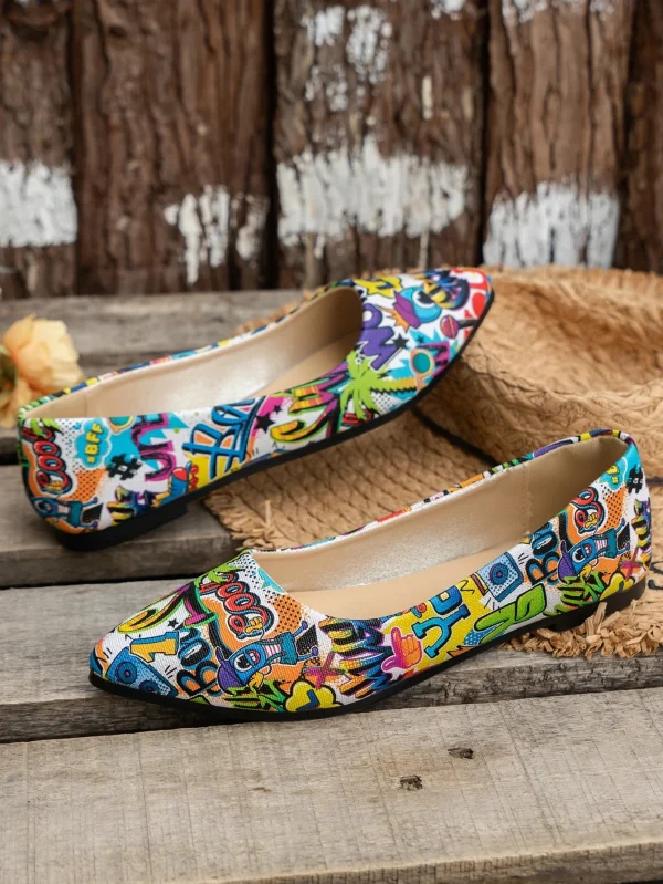 Beautiful Comfortable Pointed Toe Summer Flat Sandal - Image 3