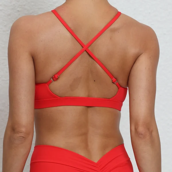 Beautiful Cross Quick-drying Breathable Running Sports Underwear Yoga Bra - Image 4