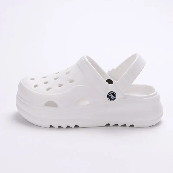 Casual Chunky Platform Thick Bottom Non Slip Beach Style Clogs Shoes - Image 7