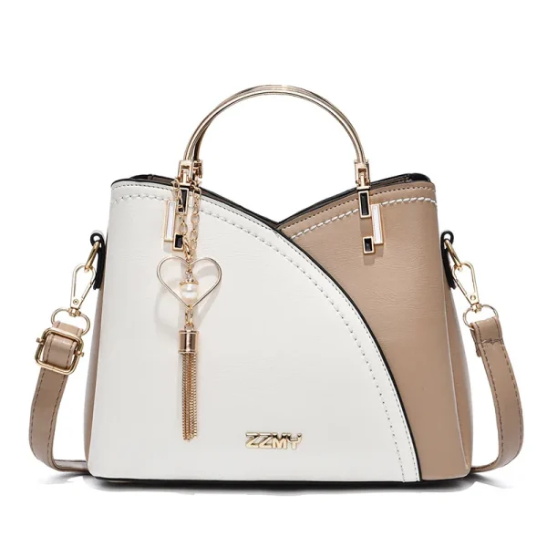 Casual Splicing Color Blocking Large Capacity Versatile Crossbody Bag