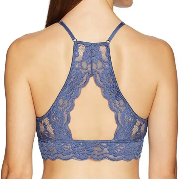 Lace Strap Wrapped Solid Color Intimates Push Up Tank Beauty Back Bralette Tops - Image 4