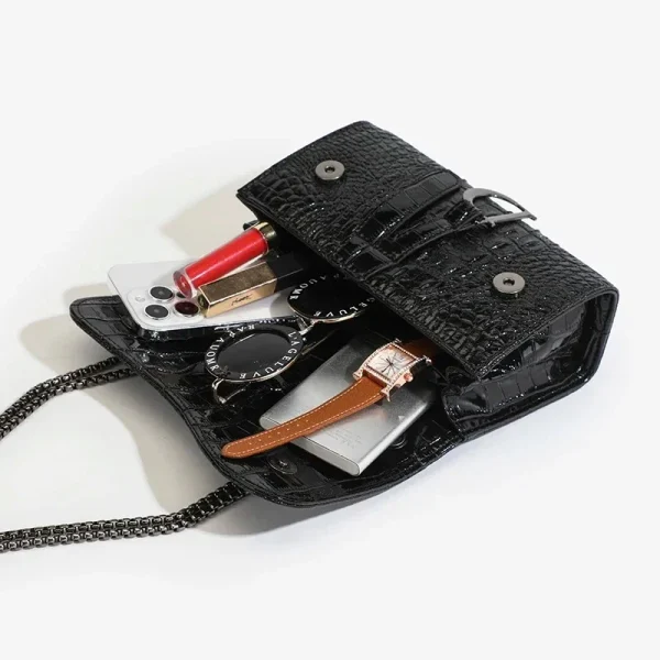 Luxury Brand Chains Sequined Versatile Messenger Shoulder Crossbody Handbag - Image 6