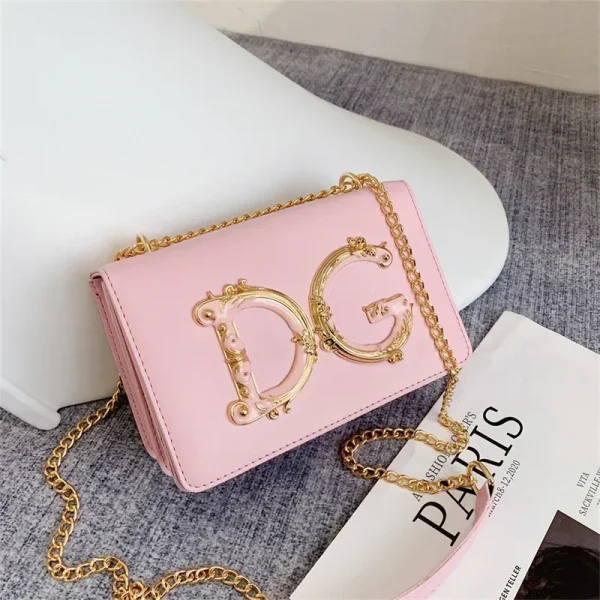 Luxury Design Polyester Lightweight Multi-purpose Chain Versatile Shoulder Sling Bag - Image 8