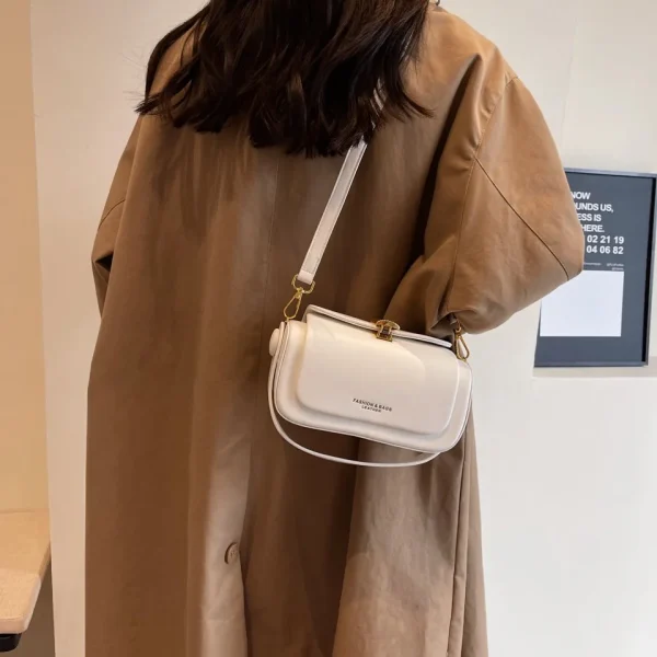 Luxury Designer Box Shape Shoulder Satchels Small Tote Mini Square Crossbody Bags - Image 5