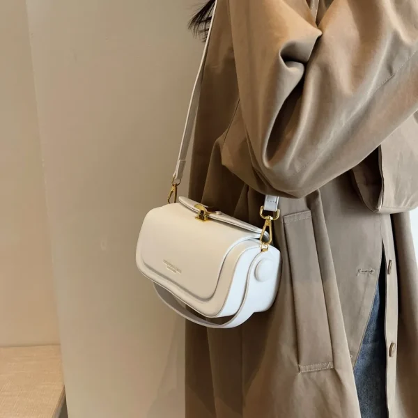 Luxury Designer Box Shape Shoulder Satchels Small Tote Mini Square Crossbody Bags - Image 7