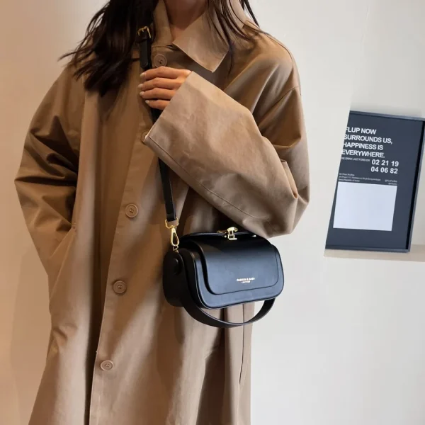 Luxury Designer Box Shape Shoulder Satchels Small Tote Mini Square Crossbody Bags - Image 4