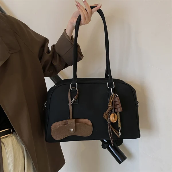Luxury Designer Color Large Capacity With Long Strap Shoulder Crossbody Bowling Bags - Image 8