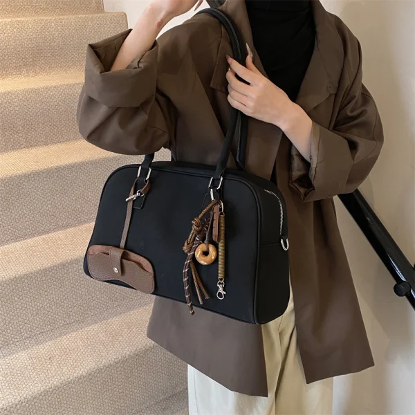 Luxury Designer Color Large Capacity With Long Strap Shoulder Crossbody Bowling Bags - Image 6