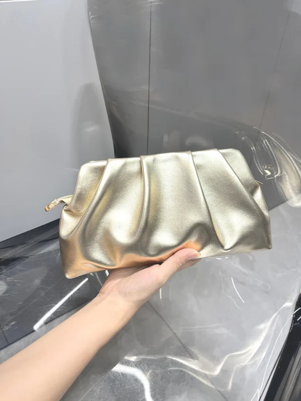 Luxury Designer Polyester Chain Wedding Evening Purses Clutch Shoulder Bag - Image 13