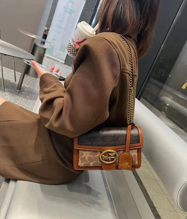 Luxury Light Designer High-End Color Contrast Small Single Crossbody Shoulder Underarm Bag