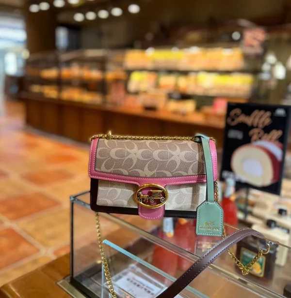Luxury Light Designer High-End Color Contrast Small Single Crossbody Shoulder Underarm Bag - Image 8