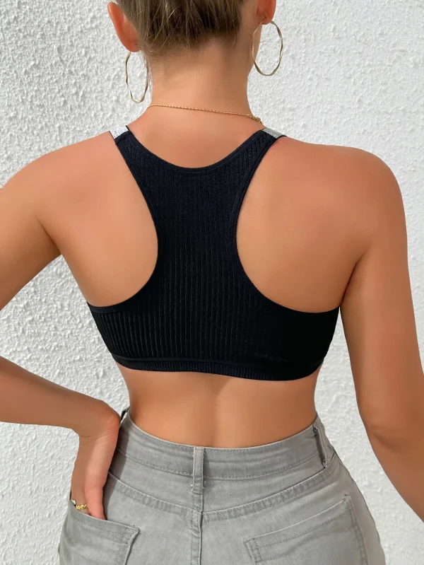 Small Vest Worn On The Outside Slim Comfortable Short Crop Top - Image 5