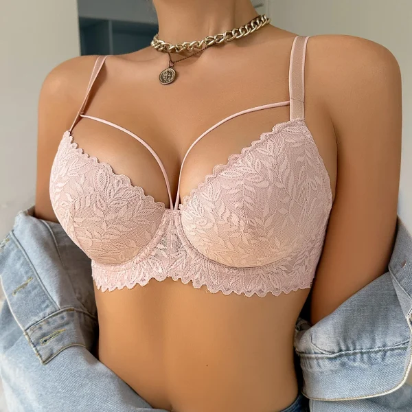 Underwire Push-Up Support Anti-Sagging and Beautiful Breasts Suitable for Dating Comfortable Daily Bra - Image 9