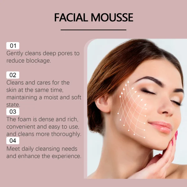 Rice Facial Cleanser Exfoliating Remove Dirt Anti Acne Oil Control. - Image 5