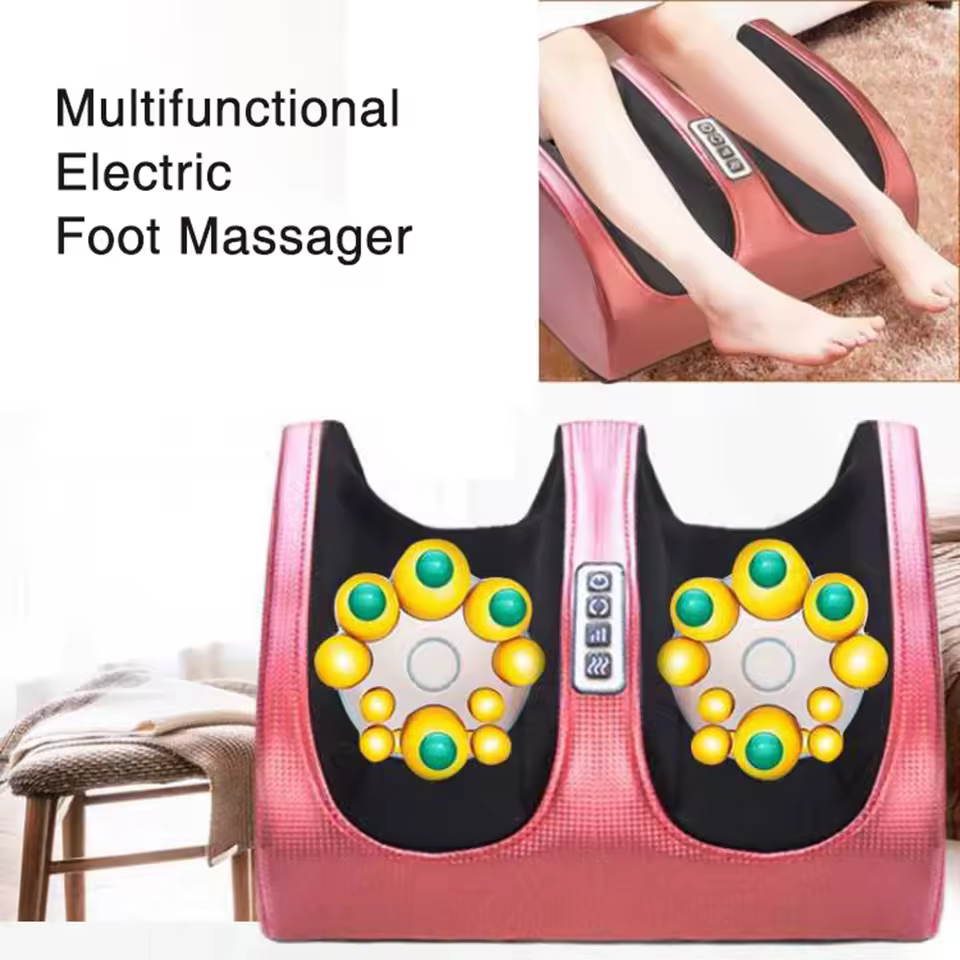 Kneading Roller Muscle Relaxation Pain Relief Foot Massager Heating Therapy - Image 6